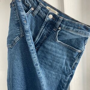 Madewell 90s Straight Blue Denim Jeans